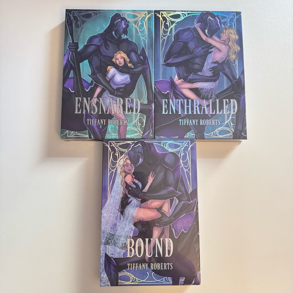 Arcane Society The Spider’s Mate Trilogy by Tiffany Roberts - Signed and Sealed